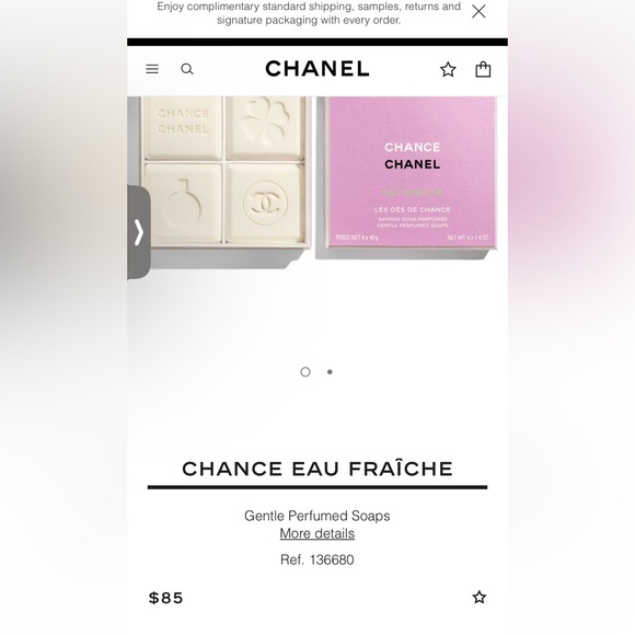 CHANEL CHANCE EAU FRAÎCHE SOAP - Picture 3 of 6